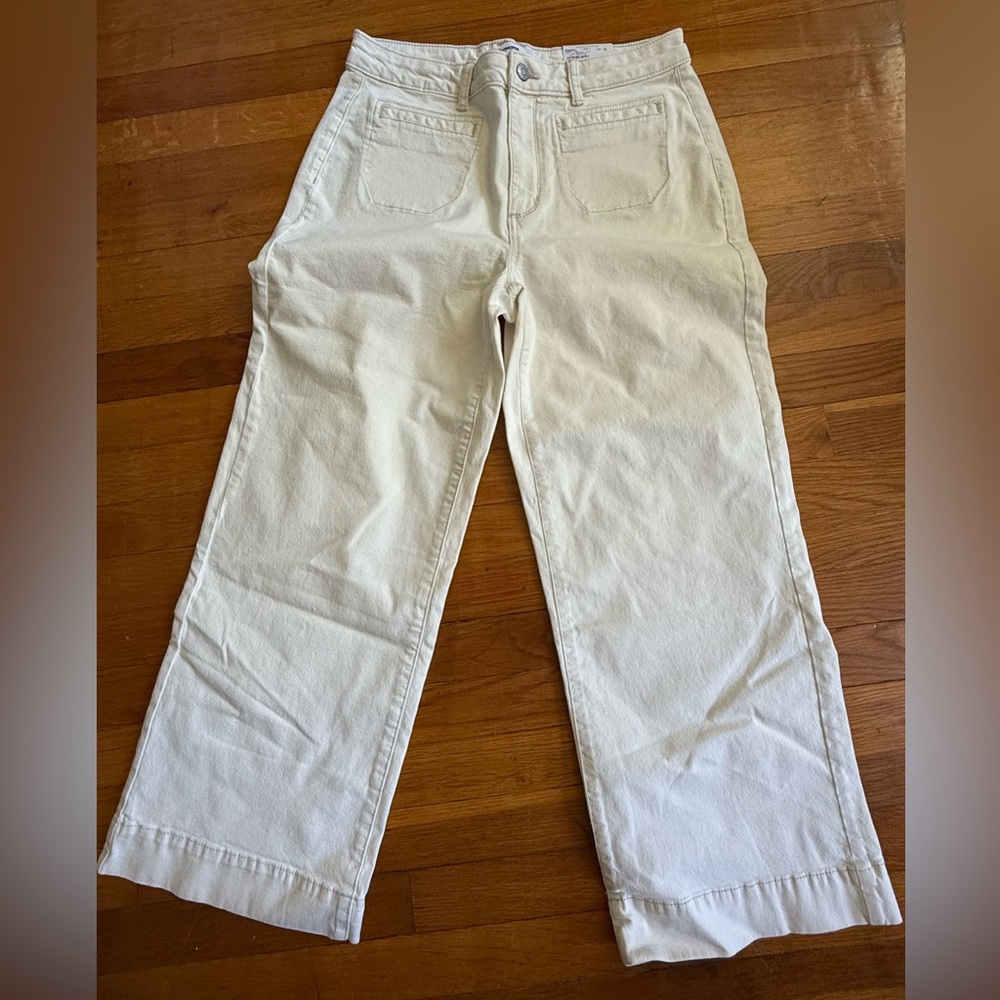 Sonoma Cream Wide Leg Pants